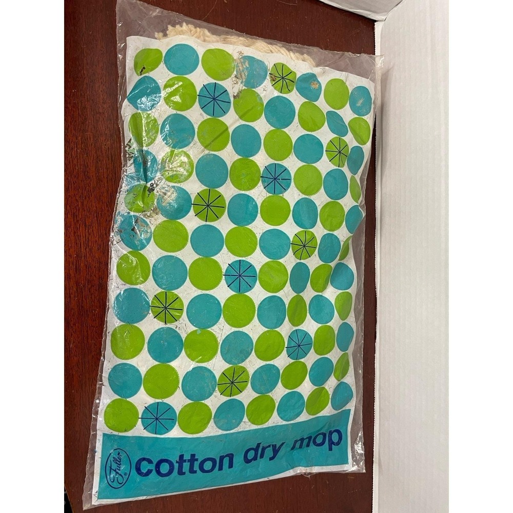FULLER BRUSH COTTON DRY DUST MOP HEAD LAUNDERABLE VINTAGE REPLACEMENT NEW